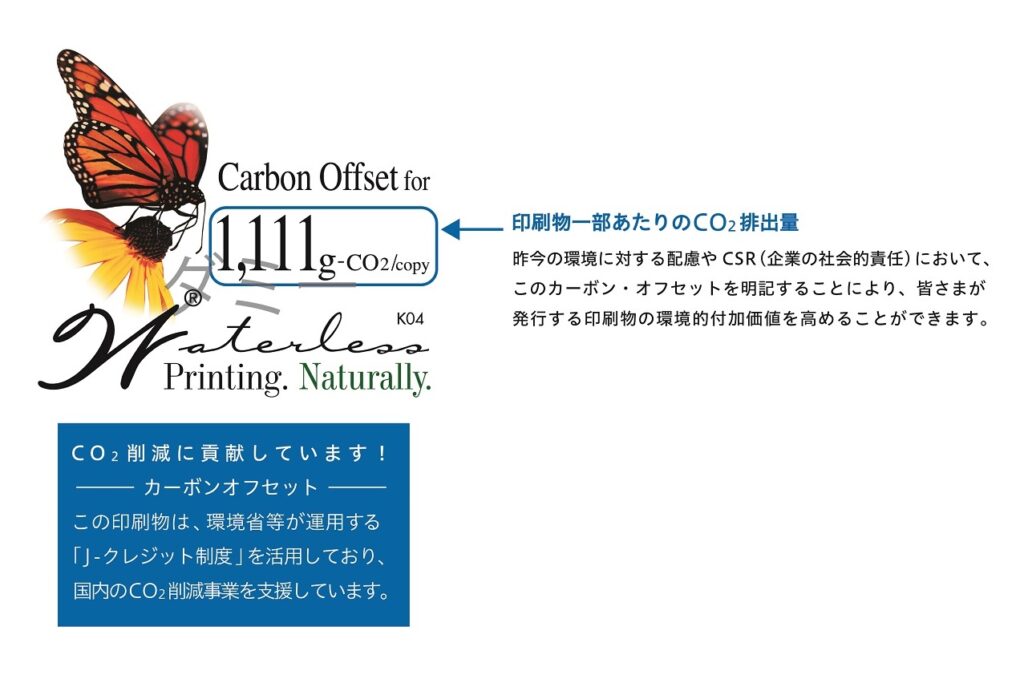 高速オフセット　カーボンオフセット