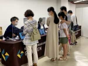 京都河原町ガーデン大抽選会会場様子