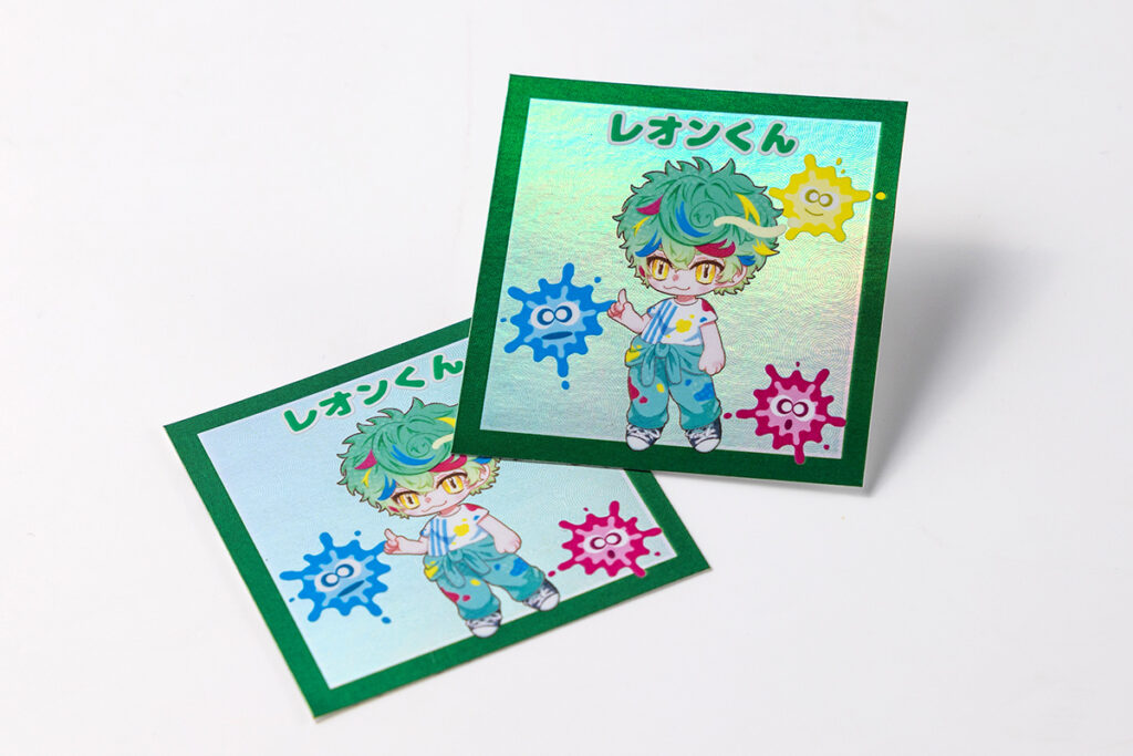 シール・ステッカー印刷事例3「ホログラムシール」