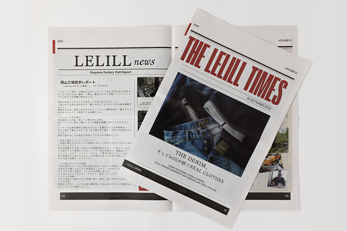 【アパレル×新聞事例】マイク・グレー様に新聞風印刷をご採用いただきました