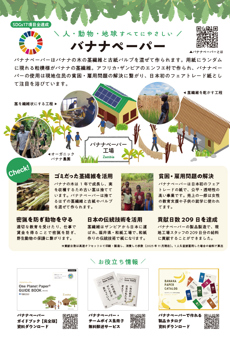 バナナペーパーとは？