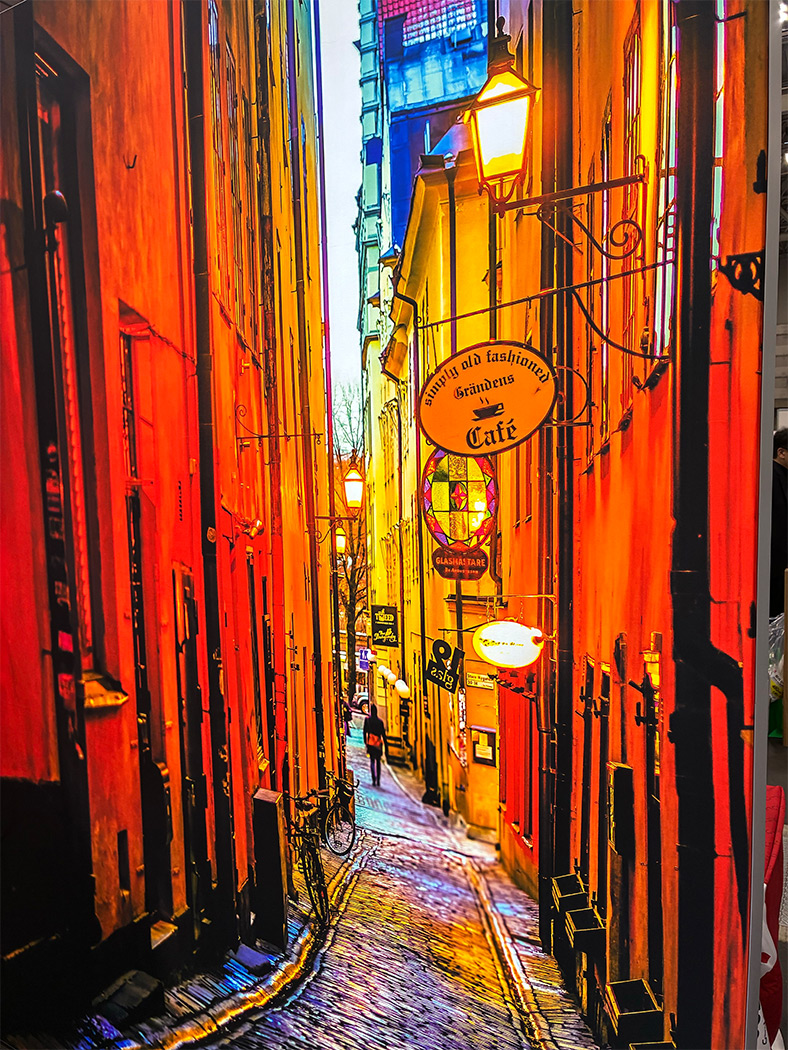 カメラで撮ってもフラッシュが反射しないんです。