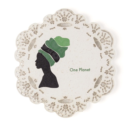 バナナペーパーコースター