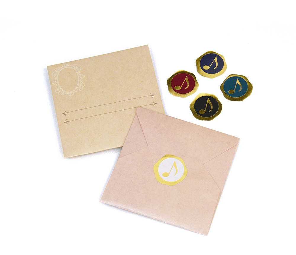 歌詞も想いも包み込む紙CDケース