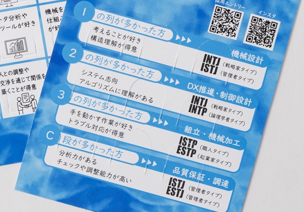 (株)BBS金明様事例 ビンゴカード風アンケート