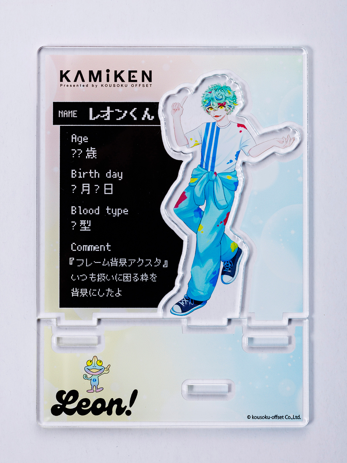 枠を飛び出すアクリルジオラマ
